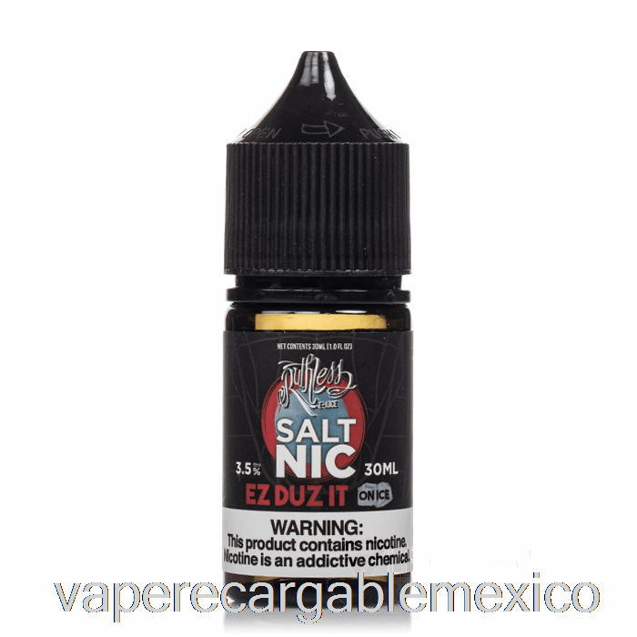 Vape Recargable Ez Duz It On Ice - Sal Despiadada - 30ml 50mg